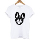 Damen-T-Shirt mit Hundeaufdruck A953 8