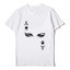 Damen-T-Shirt mit Kartenmotiv 3