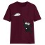 Damen-T-Shirt mit Katze A793 15