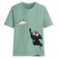 Damen-T-Shirt mit Katze A793 18