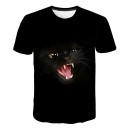 Damen-T-Shirt mit Katzenprint 18