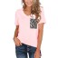 Damen-T-Shirt mit Leopardentasche 9