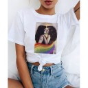 Damen-T-Shirt mit LGBT-Motiv 12