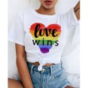 Damen-T-Shirt mit LGBT-Motiv 19