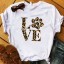 Damen-T-Shirt mit Love-Aufdruck B173 2