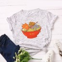 Damen-T-Shirt mit lustigem Aufdruck B302 9