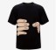 Damen-T-Shirt mit lustigem Handaufdruck B272 1