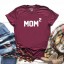 Damen-T-Shirt mit Mom-Aufdruck 7