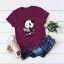 Damen-T-Shirt mit Panda-Aufdruck B373 5