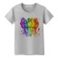 Damen-T-Shirt mit Papageien-Print 5