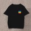 Damen-T-Shirt mit Regenbogentasche 1