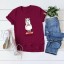 Damen-T-Shirt mit Schafaufdruck B383 5