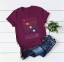 Damen-T-Shirt mit Sonnenuntergangsmotiv 6