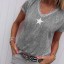 Damen-T-Shirt mit Stern B354 3