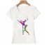 Damen-T-Shirt mit Tanzmotiv B407 5