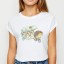 Damen-T-Shirt mit Tiermotiv B352 8