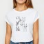 Damen-T-Shirt mit Tiermotiv B352 17