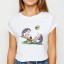 Damen-T-Shirt mit Tiermotiv B352 5