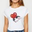 Damen-T-Shirt mit Tiermotiv B352 14