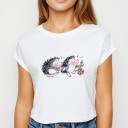 Damen-T-Shirt mit Tiermotiv B352 18