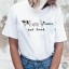 Damen-T-Shirt mit veganem Motiv 8