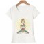 Damen-T-Shirt mit Yoga-Motiv 4