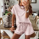 Damen-T-Shirt und Shorts B911 14