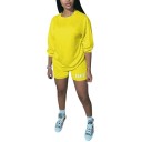 Damen-T-Shirt und Shorts P1002 8