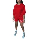 Damen-T-Shirt und Shorts P1002 6