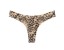 Damen-Tanga mit Animal-Print 4