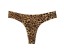 Damen-Tanga mit Animal-Print 2