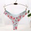 Damen-Tanga mit Blumen Gloria 13