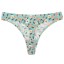 Damen-Tanga mit Blumenprint 19