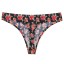 Damen-Tanga mit Blumenprint 21