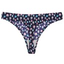 Damen-Tanga mit Blumenprint 20