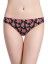 Damen-Tanga mit Blumenprint 9