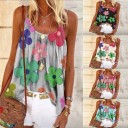 Damen-Tanktop mit Blumen 1