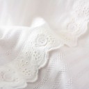 Damen weiße Bluse mit langen Ärmeln 2