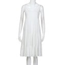 Damen weiße Strandkleider 4
