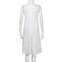 Damen weiße Strandkleider 6