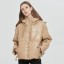 Damen-Winterjacke aus Kunstleder P1794 3