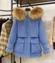 Damen-Winterjacke mit Fell 4