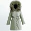 Damen Winterjacke mit Fell P1658 3