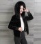 Damen Winterjacke mit Fell P1659 1