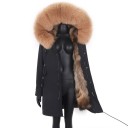 Damen-Winterjacke mit Fell P1729 12