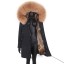 Damen-Winterjacke mit Fell P1729 21