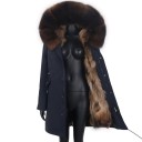 Damen-Winterjacke mit Fell P1729 24