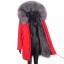 Damen-Winterjacke mit Fell P1729 16