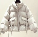 Damen-Winterjacke mit Kragen 6