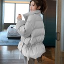 Damen-Winterjacke mit Kragen 4